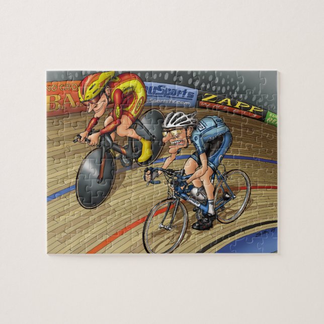 "Bremsen sind für Wimps" Puzzlespiel Puzzle (Horizontal)