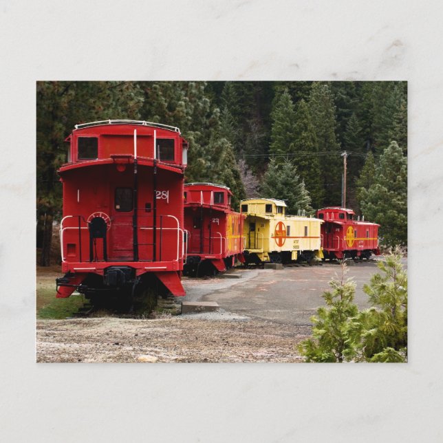 Bremserwagen Postkarte (Vorderseite)
