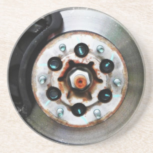 Bremsjob - Disc-Bremsen für Mechaniker Sandstein Untersetzer