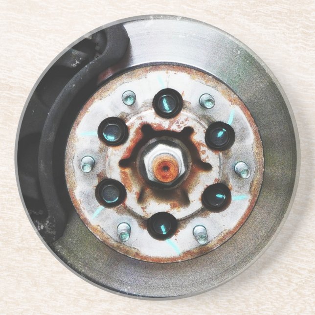 Bremsjob - Disc-Bremsen für Mechaniker Sandstein Untersetzer (Vorne)