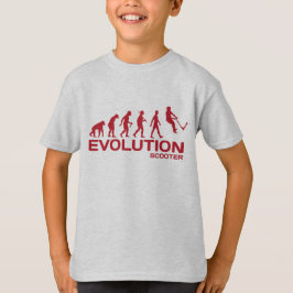 Bremsung ROLLER-EVOLUTIONS-Tritt scoot KinderT - T-Shirt