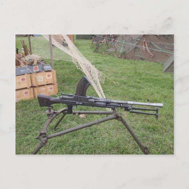 Bren Gun Postkarte (Vorderseite)