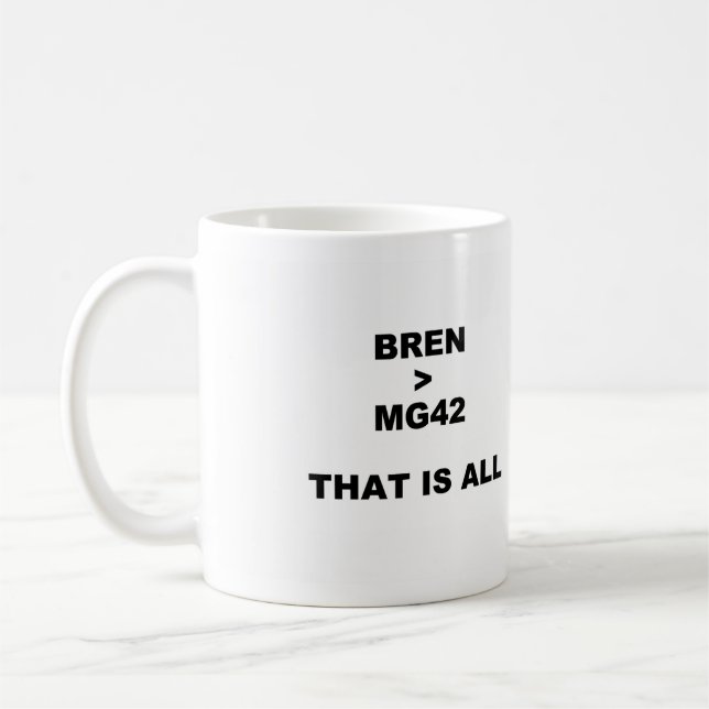 Bren-Tasse Kaffeetasse (Links)