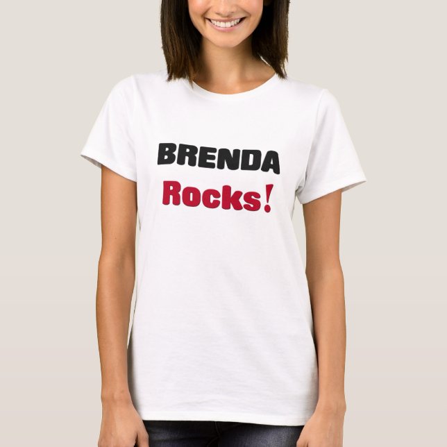 Brenda Felsen T-Shirt (Vorderseite)