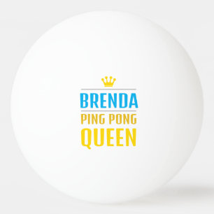 Brenda Tischtennisball