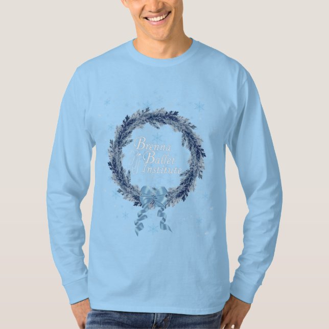 Brenna Ballet Institute Blue Winter Shirt (Vorderseite)