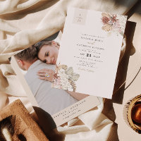 BRENNA Bohemian Tropical Palm Earth Tone Wedding