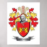 Brennan-Familienwappen-Wappen