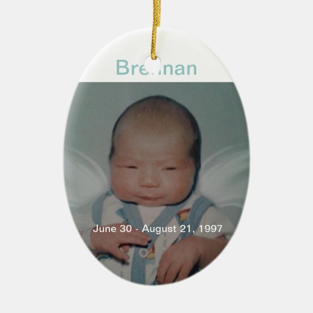Brennan Keramik Ornament (Vorne)