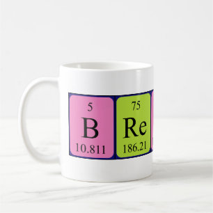 Brennan Periodenname Tasse