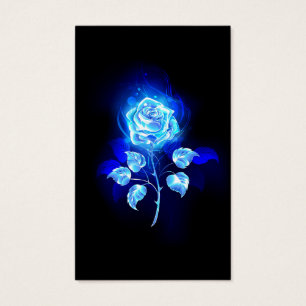 Brennen der blauen Rose