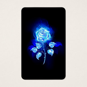 Brennen der blauen Rose