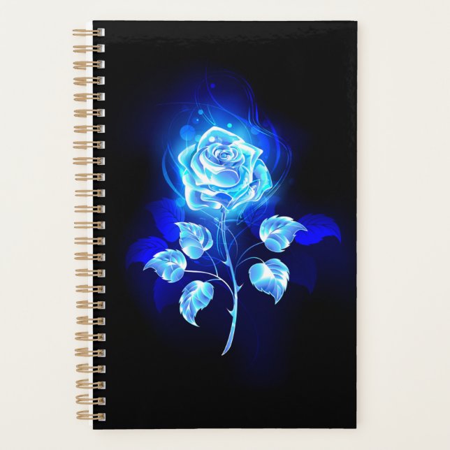 Brennen der blauen Rose Planer (Vorderseite)