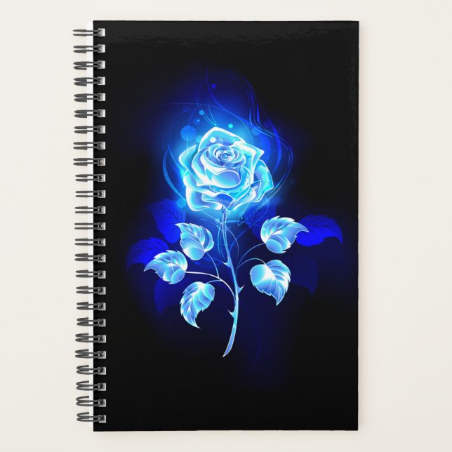Brennen der blauen Rose Planer (Vorderseite)