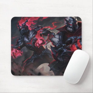 Brennen der Gaming-Mousepad   Flammengedämpft Mousepad
