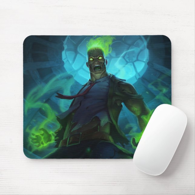 Brennen der Gaming-Mousepad | Flammengedämpft Mousepad (Mit Mouse)