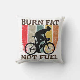 Brennen Fett nicht Öl Funny Bicycle Design Kissen