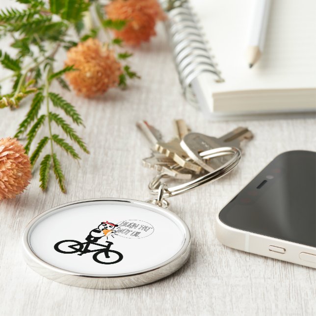 Brennen Fett nicht Öl Funny Schlüsselanhänger (Seite)