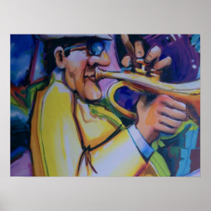 brennen Sie Ihr flippiges Horn durch Poster