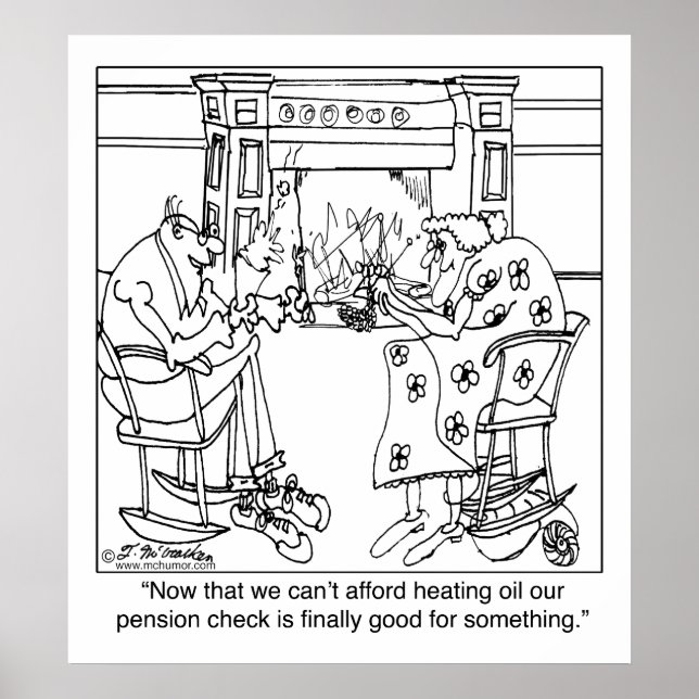 Brennen Sie Ihren Pension-Karo, um Wärme Behalten Poster (Vorne)