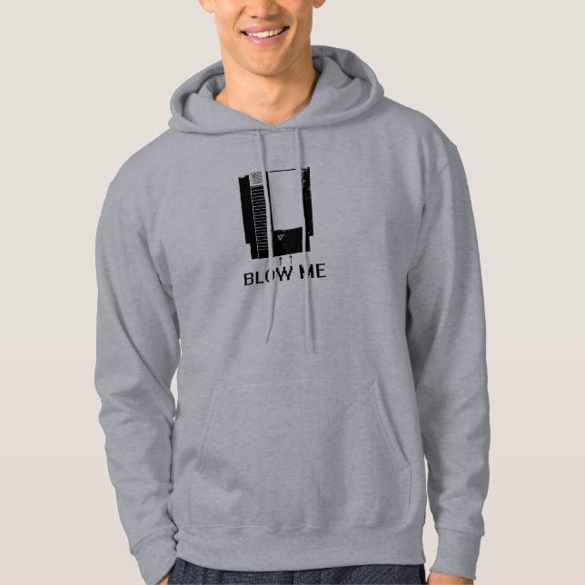 BRENNEN SIE MICH DURCH HOODIE (Vorderseite)