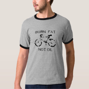 Brennen Sie T - Shirt-/ErdtagesT - Shirt Öl des