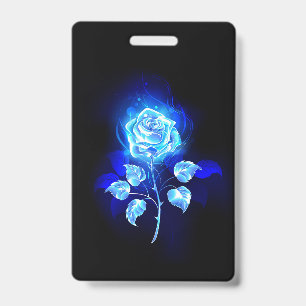 Brennende Blaue Rose Ausweis