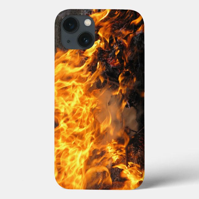 Brennende Bürste Case-Mate iPhone Hülle (Rückseite)