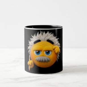 Brennende Eiswürfel-Kaffeetasse – Feuer & Eis küns Zweifarbige Tasse