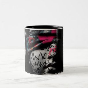 Brennende Eiswürfel-Kaffeetasse – Feuer & Eis küns Zweifarbige Tasse