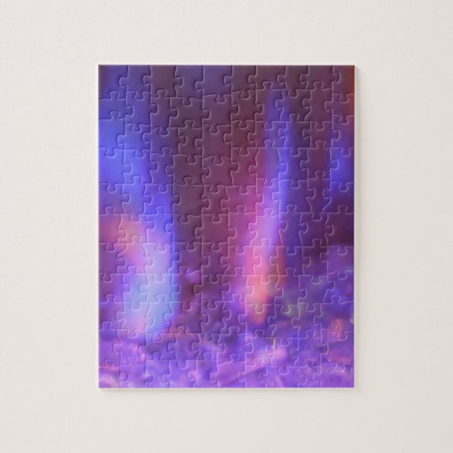 Brennende Flammen Puzzle (Vertikal)