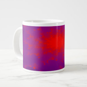 Brennende Galaxie-Tasse Jumbo-Tasse