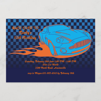 Brennende Gummieinladung Einladung