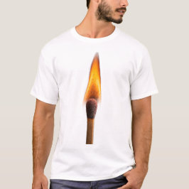 Brennende Streichholzflammenkunst – Feuerfunken Du T-Shirt
