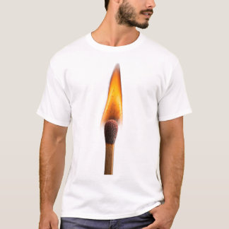 Brennende Streichholzflammenkunst – Feuerfunken Du T-Shirt