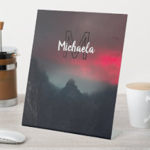 Brennende Wolken, Nebel und Monografie der Berge i