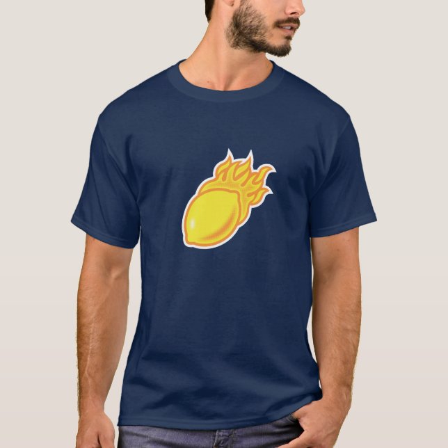 Brennende Zitrusfrucht T-Shirt (Vorderseite)