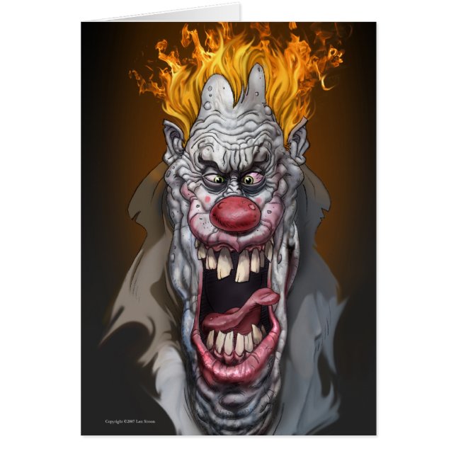 brennender Clown (Vorne)
