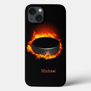 Brennender Hockey-Puck Case-Mate iPhone Hülle