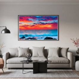 Brennender Horizont Poster