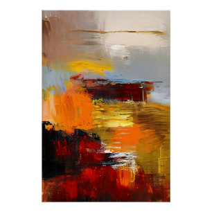 Brennender Horizont Poster