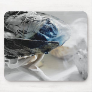 Brennender Salbei Räuchern Metaphysisch Esoterisch Mousepad