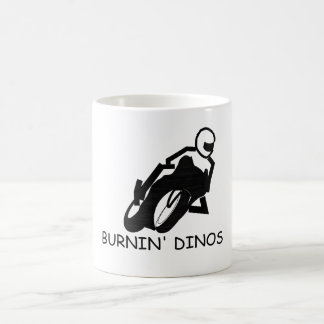 Brennendes Dinos front2 Tasse