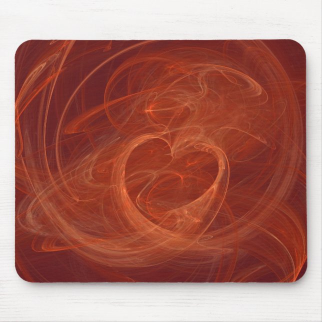 Brennendes helles mousepad (Vorne)