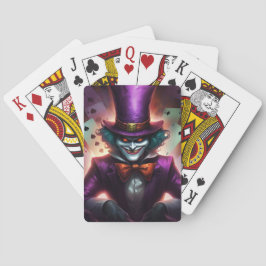 Brennendes Joker-Spiel Spielkarten