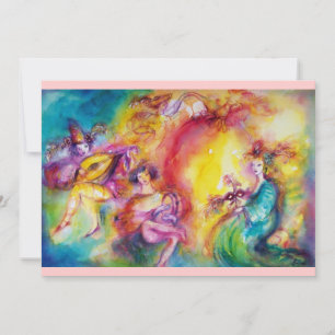 Brennendes Karneval, Mardi Gras Maskenball-Einladu Einladung