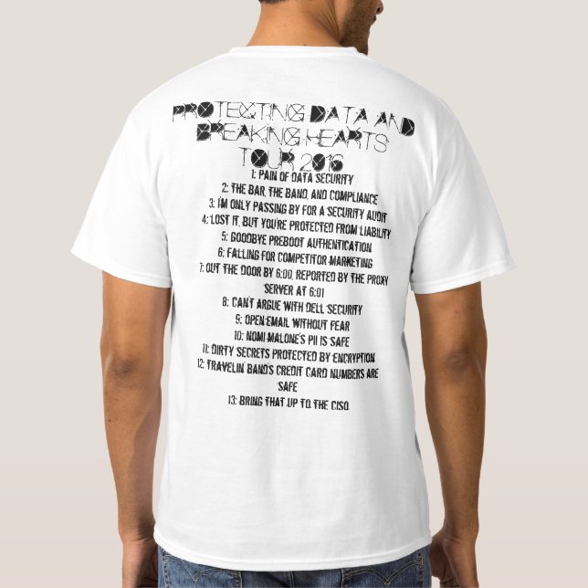 Brenner T-Shirt (Rückseite)