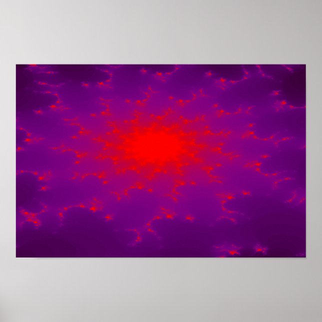 Brenngalaxie Poster (Vorne)