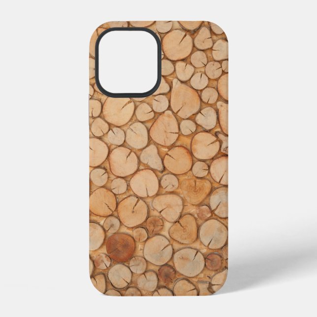 Brennholz iPhone Hülle (Rückseite)
