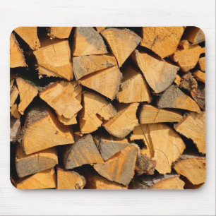 Brennholz Mousepad